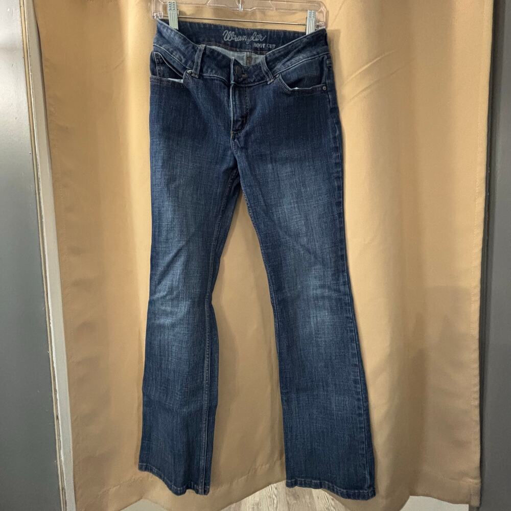 Wrangler Women’s Jeans Size 5 x 32 Blue Bootcut Mid Rise